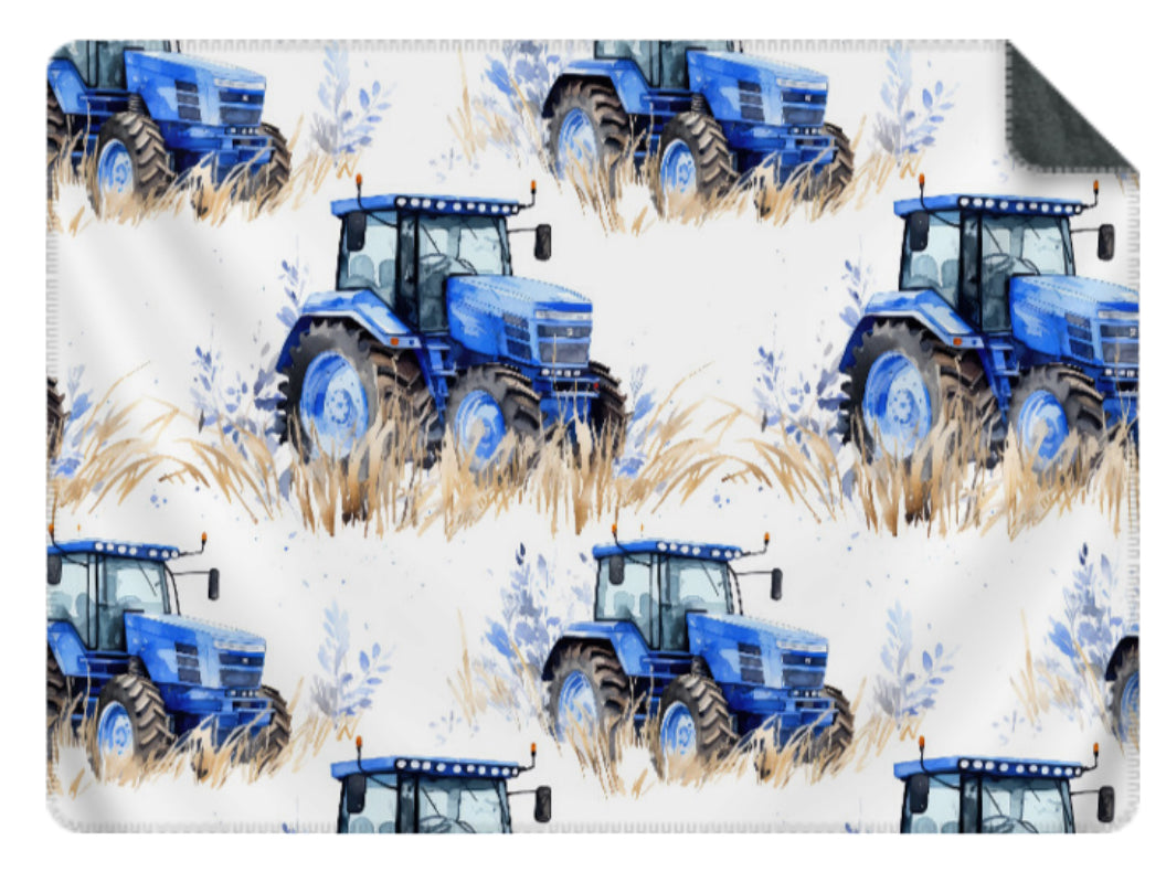 Premium Kuscheldecke Traktor